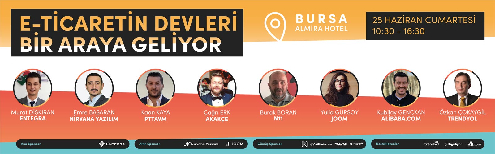 25 Haziran Büyük Bursa TEKDEV E-ticaret ve E-ihracat Konferansı