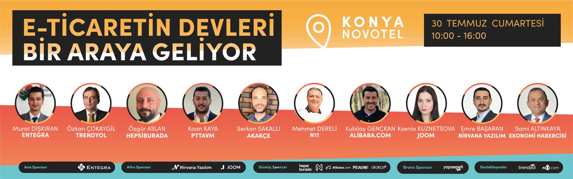 30 Temmuz Cumartesi Büyük Konya TEKDEV E-ticaret ve E-ihracat Konferansı